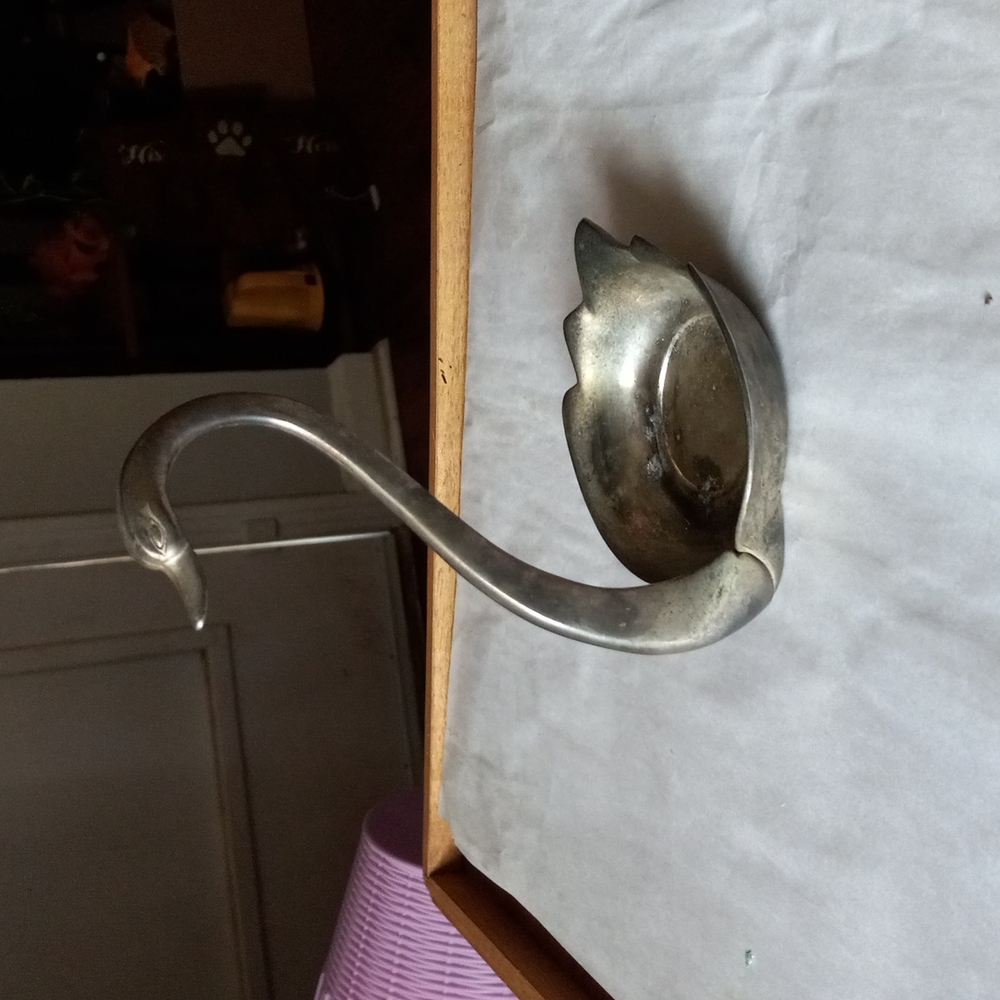 Brass Swan trinket dish.